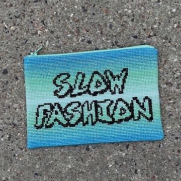 Slow Fashion Clutch - Pomp Stitch